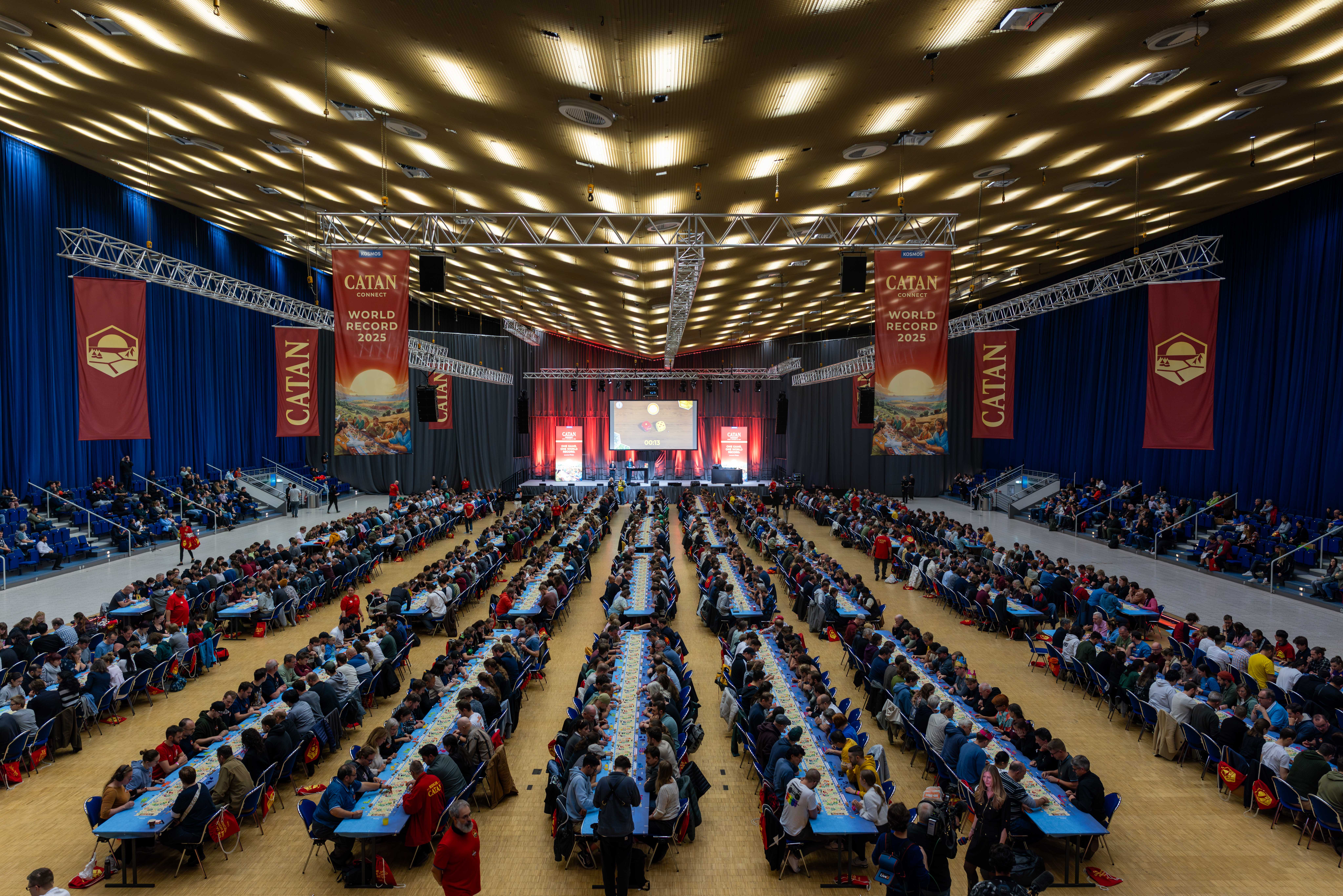 SPIEL Essen 2025 Catan Connect Weltrekord 2