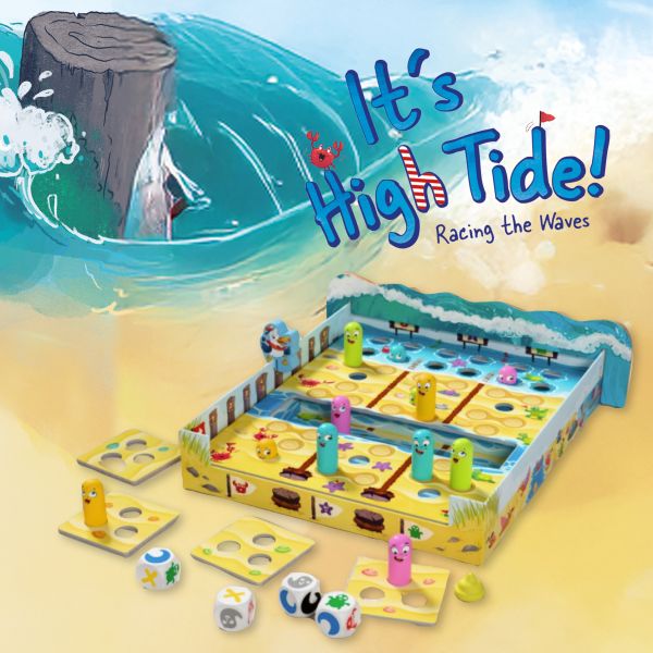 Game set up of It's High Tide