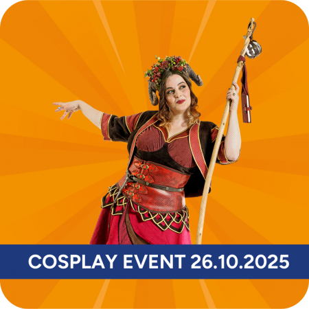 Botschafterin im Cosplay